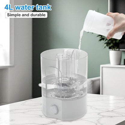 Reptile Fogger, 4L Top Fill Adjustable Mister Tank, Reptile Humidifier - Image 3