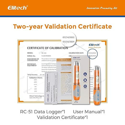 Elitech USB Temperature Data Logger Reusable Digital Recorder Medical - Image 6