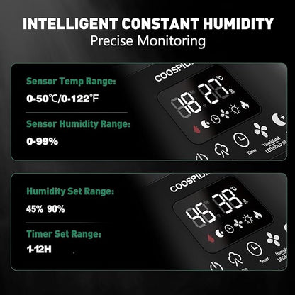 Coospider Grow Tent Humidifiers - Image 2