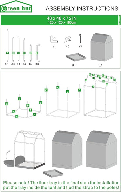 4x4 Grow Tent - Image 9