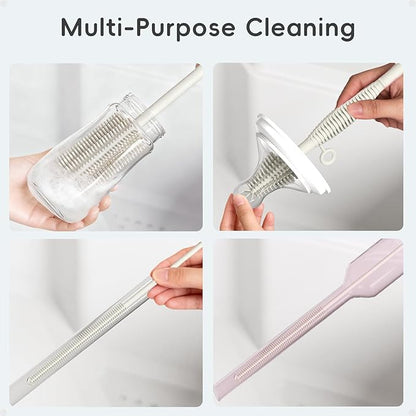 Silicone Cleaning Brush Kit, Water Bottle and Straw Cleaner Brush Set - Image 5