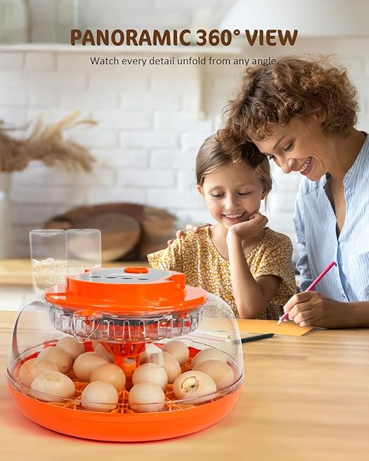 18 Egg Incubator with Automatic Turning & Humidity Control, Fully Automatic - Image 2