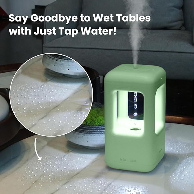 Green Mini Humidifiers for Bedroom & Plants - Image 7