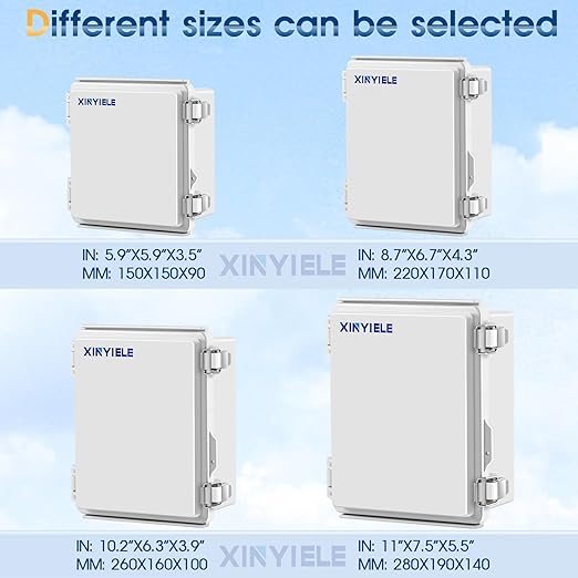 Waterproof Outdoor Project ABS Plastic Junction Box IP67 Weatherproof Dustproof - Image 4