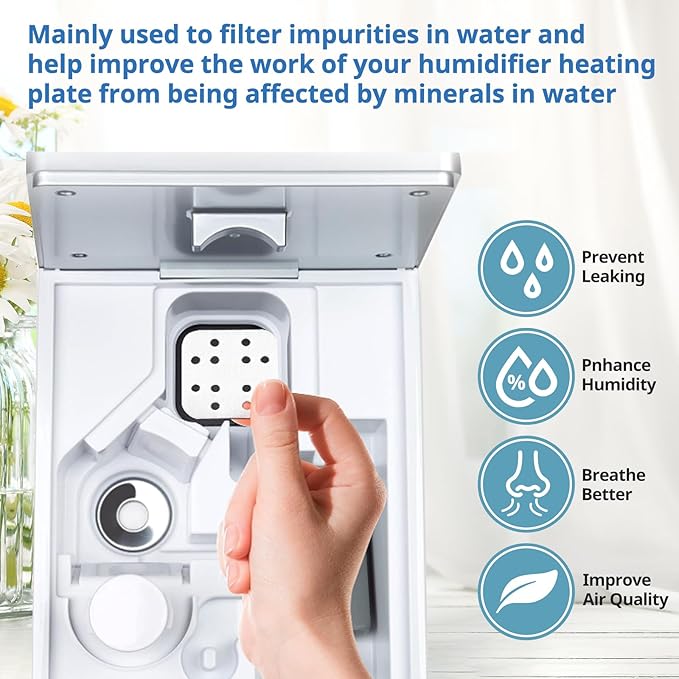 Humidifier Mineral Absorption Pad 20 Pack, Replacement Filter Compatible - Image 4