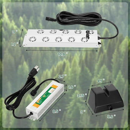 Ultrasonic Mist Maker Fogger 10 Head, 110V 350W Power Water Proof Ultrasonic - Image 6