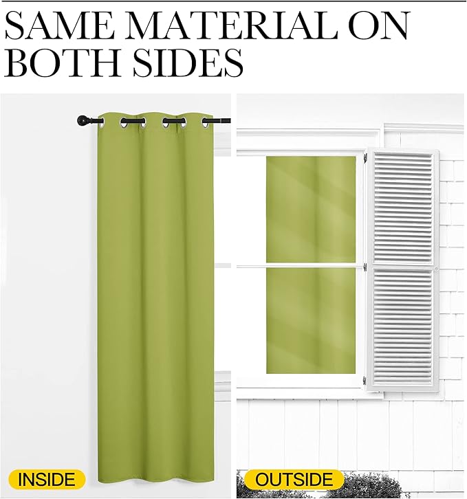 NICETOWN Bedroom Blackout Curtain Panel - Image 5
