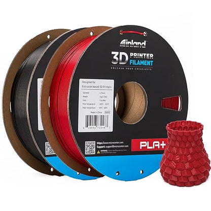 INLAND Micro Center PLA+ 3D Printing Filament 1.75mm by INLAND