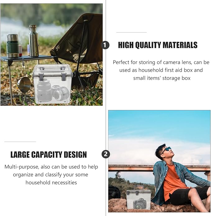 Portable Sundry Organizer for Camera Lens Small Dehumidifying Storage Box - Image 6