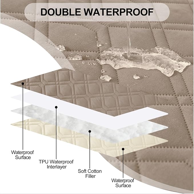 Smiry Reversible Waterproof Couch Covers - Image 2