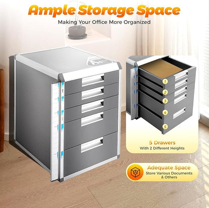 Metal Drawer Box, Luminium Alloy File Organiser - Image 3