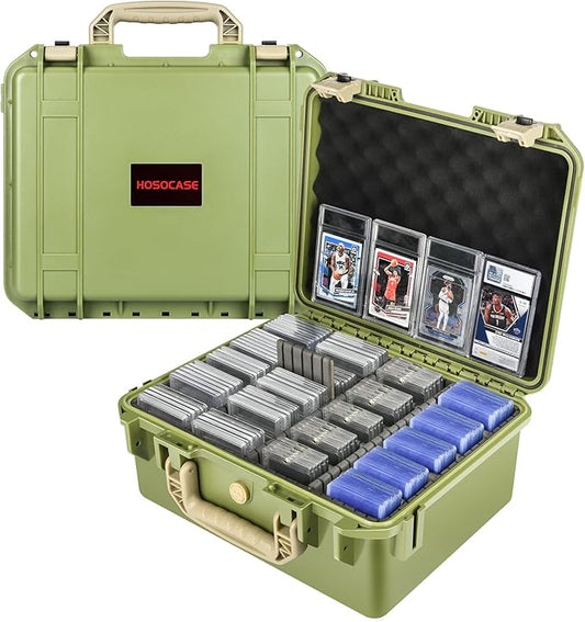 Graded Card Case Storage Box: Sports Trading Cards Holder by HOSOCASE