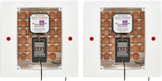 Farm Innovators 4250 Heated Digital Circulated Air Incubator w/Automatic Egg by FarmInnovatorsInc
