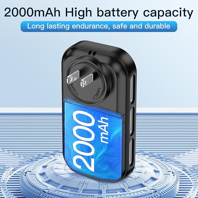 2-Pcs 4IN1 Plug in Smoke & Carbon Monoxide Detector Combination Builti-in 2000 - Image 2