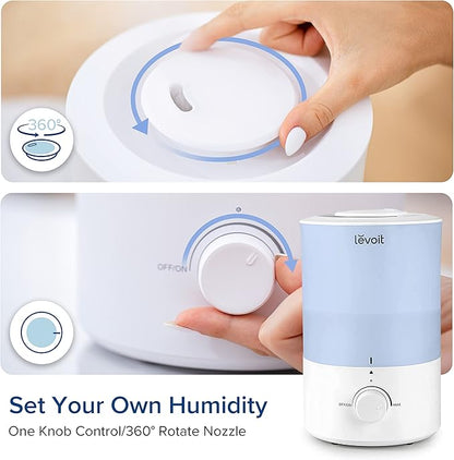 LEVOIT Dual 150 Humidifiers for Bedroom Large Room, 3L Cool Mist Top Fill - Image 7