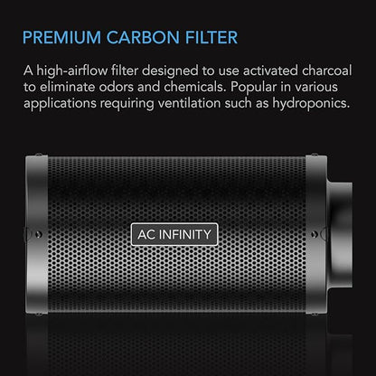 AC Infinity Air Carbon Filter 6" - Image 2