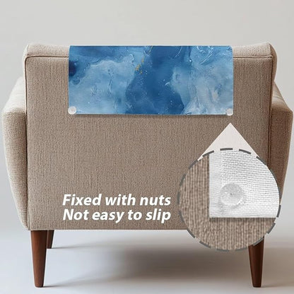 Marble Turtle Recliner Headrest Cover - Image 6