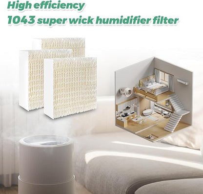 Techecook 1043 Super Humidifier Wick Filters Replacement - Image 8