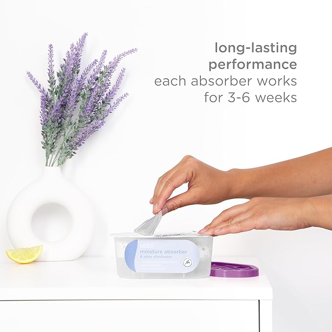 Ubbi Moisture Absorber and Odor Eliminator Tub, Attracts and Traps Excess - Image 3