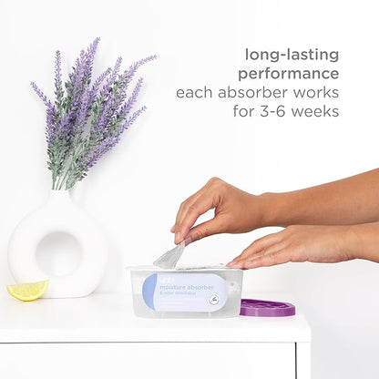 Ubbi Moisture Absorber and Odor Eliminator Tub, Attracts and Traps Excess - Image 3