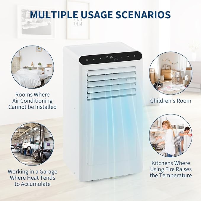 GarveeHome Portable Air Conditioner, 8000 BTU - Image 7