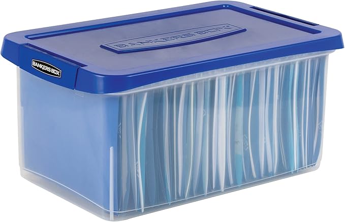 Bankers Box Heavy Duty 20" Plastic Letter File Box - Image 3