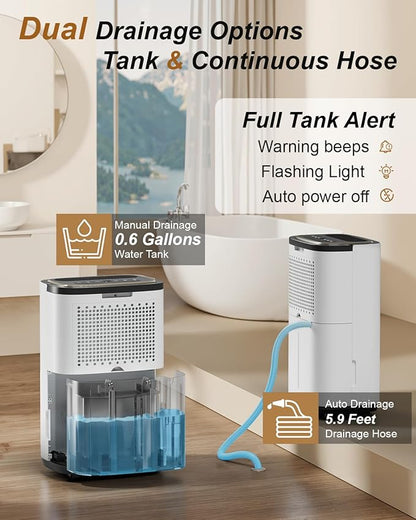 3000 Sq. Ft. Dehumidifier for Basement, 30 Pint Quiet Dehumidifiers for Home - Image 6