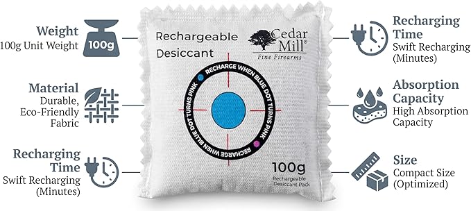 Rechargeable Desiccant Pack – Reusable Moisture Absorber - Image 2