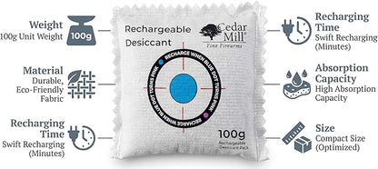Rechargeable Desiccant Pack – Reusable Moisture Absorber - Image 2