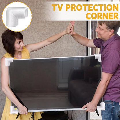 36 Pcs Foam Corner Protectors for Shipping, L-Shaped Edge Guards for TV Moving - Image 6