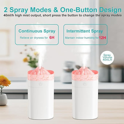 400ml Small Humidifier, Portable Mini Humidifier - Image 3