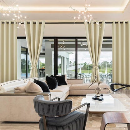 Hiasan Blackout Curtains for Bedroom, 42 x 84 Inches Long - Image 8