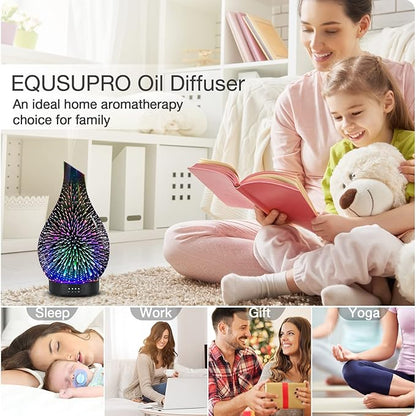 Essential Oil Diffuser 120ml Ultrasonic Aromatherapy Diffuser - Image 5