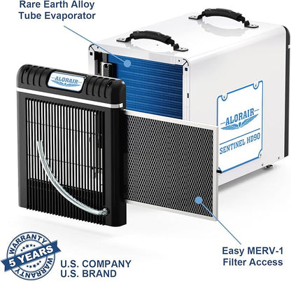 ALORAIR Basement/Crawl Space Dehumidifiers 198 Pint, 90 PPD, Auto Defrosting - Image 8