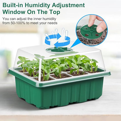 10 Pack Seed Starter Tray Seed Starter Kit - Image 3