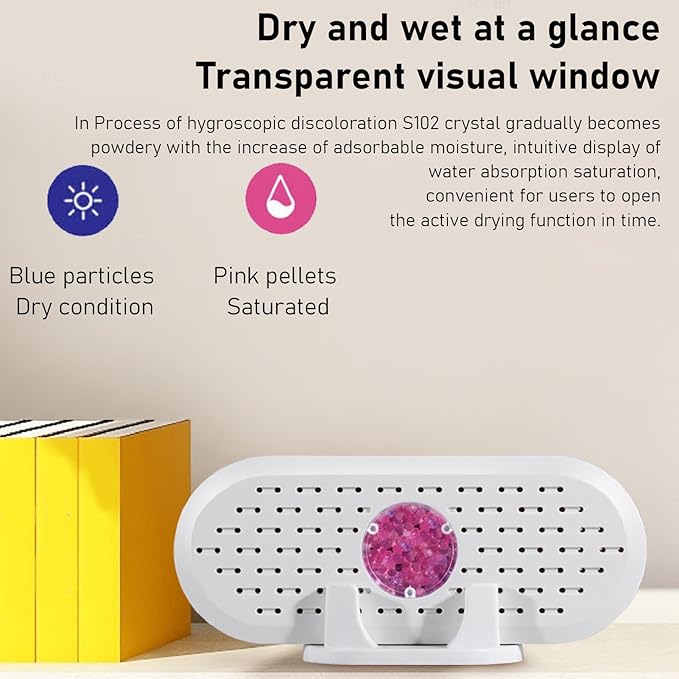 Dehumidifier, Humidity Absorbers, Portable Rechargeable Electric Dehumidifiers - Image 5