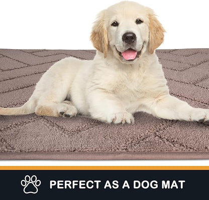 PURRUGS Dirt Trapping Door Mat 32" x 47", Non-Slip Machine Washable Entry Rug - Image 6