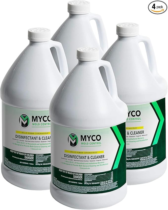Myco Mold Control Concentrate – EPA-Registered Hospital Grade Disinfectant & by Express+Chem