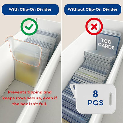 2-Pack Trading Card Storage Box, Top loader Storage Boxes, includes Card - Image 3