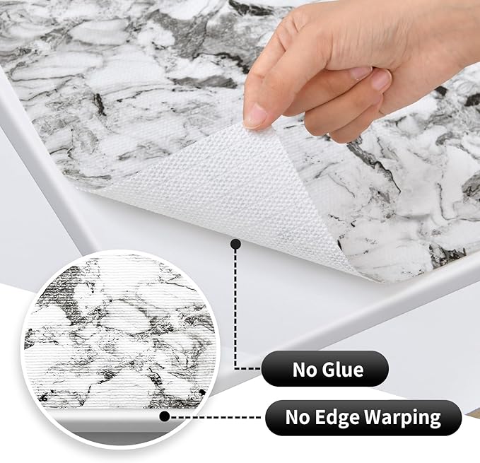 Drawer and Shelf Liner for Kitchen Cabinet: 12 in X 30 Ft Non Slip Waterproof - Image 5