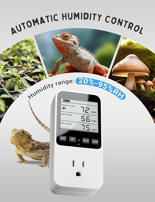 INKBIRDPLUS Temperature and Humidity Controller, Temperature Humidity Alarms - Image 3