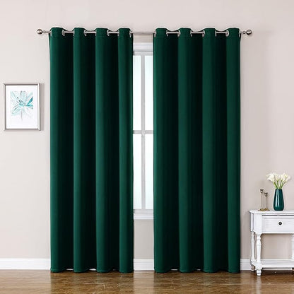ChrisDowa Blackout Curtains 102 Inches Long 2 Panels Set by ChrisDowa
