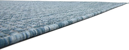 Unique Loom Collection Casual Transitional Solid Heathered Indoor/Outdoor - Image 8