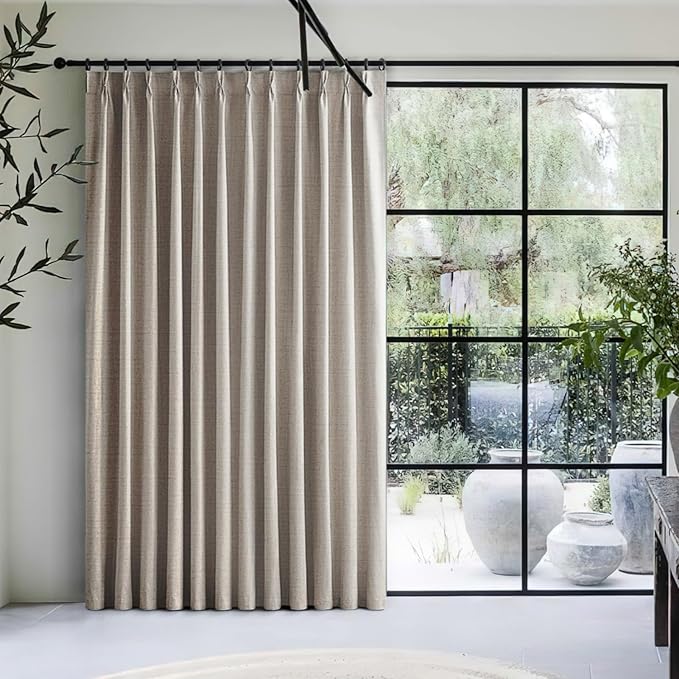 100% Blackout Thermal Curtains 80 Length 2 Panels Set - Image 6