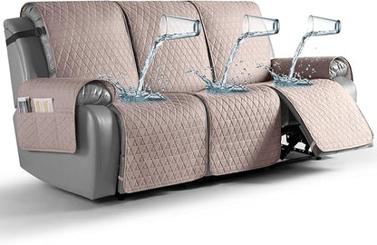 TAOCOCO 100% Waterproof Recliner Cover, Non-Slip Washable Reclining Couch Cover by TAOCOCO