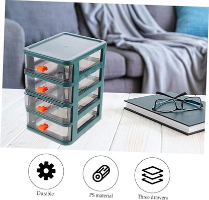 Cosmetic Storage Box Mini Organizer Desk Shelf Organizer Portable Jewelry Box - Image 7