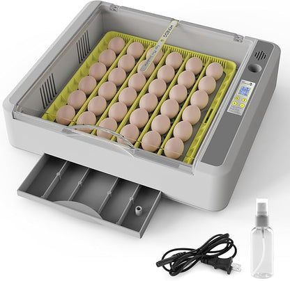 Egg Incubator for Hatching Chicks, 36 Eggs Automatic Turner - Image 9