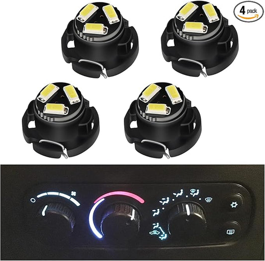 AC Climate Heater Control LED Lights Bulbs Kit replacement Compatible by RAVSOFT