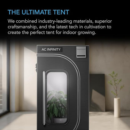 AC Infinity CLOUDLAB 733, Advance Grow Tent 3x3, Thickest 1" Poles, 2000D Mylar - Image 2
