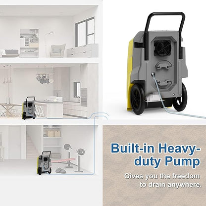 ALORAIR 180 Pints Commercial Dehumidifier - Image 4